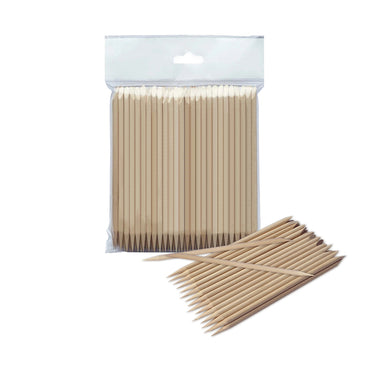 Orange stick STALEKS PRO for manicure, wooden 150 mm (100 pcs)