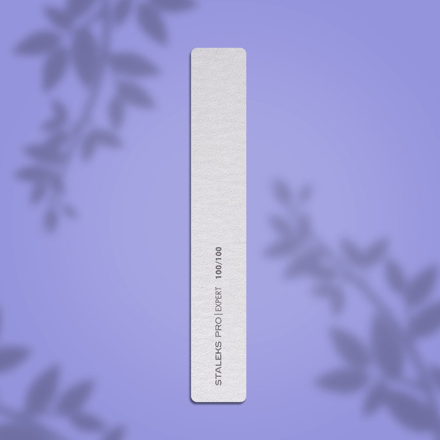 Mineral broad straight nail file EXPERT 100/100 grit