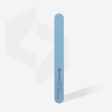 Mineral straight nail file EXCLUSIVE without foam 240/240 grit