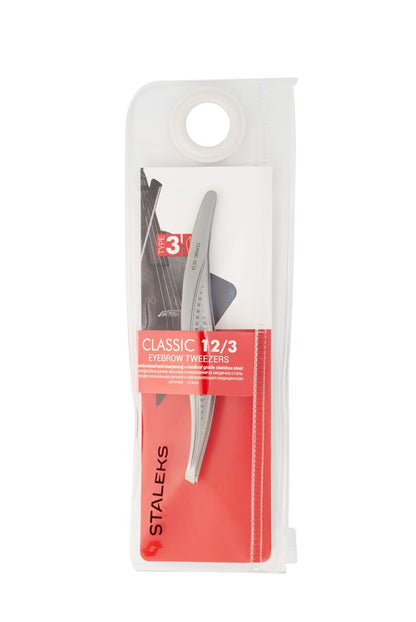 Eyebrow tweezers CLASSIC 12 TYPE 3 (wide slant) image 4