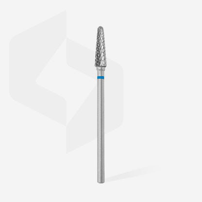 Carbide nail drill bit, “frustum” blue, head diameter 4 mm / working part 13 mm image 1