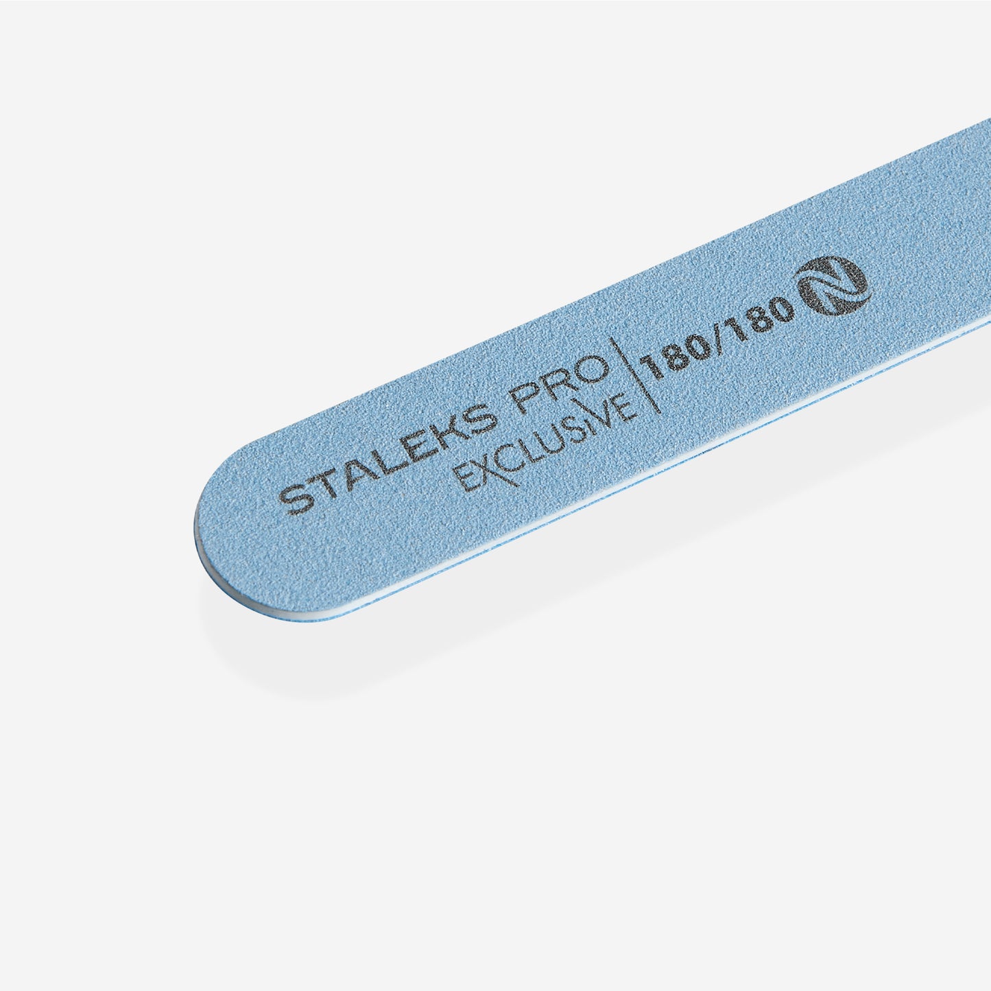 Mineral straight nail file EXCLUSIVE without foam 180/180 grit