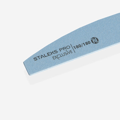 Mineral crescent nail file EXCLUSIVE without foam 180/180 grit