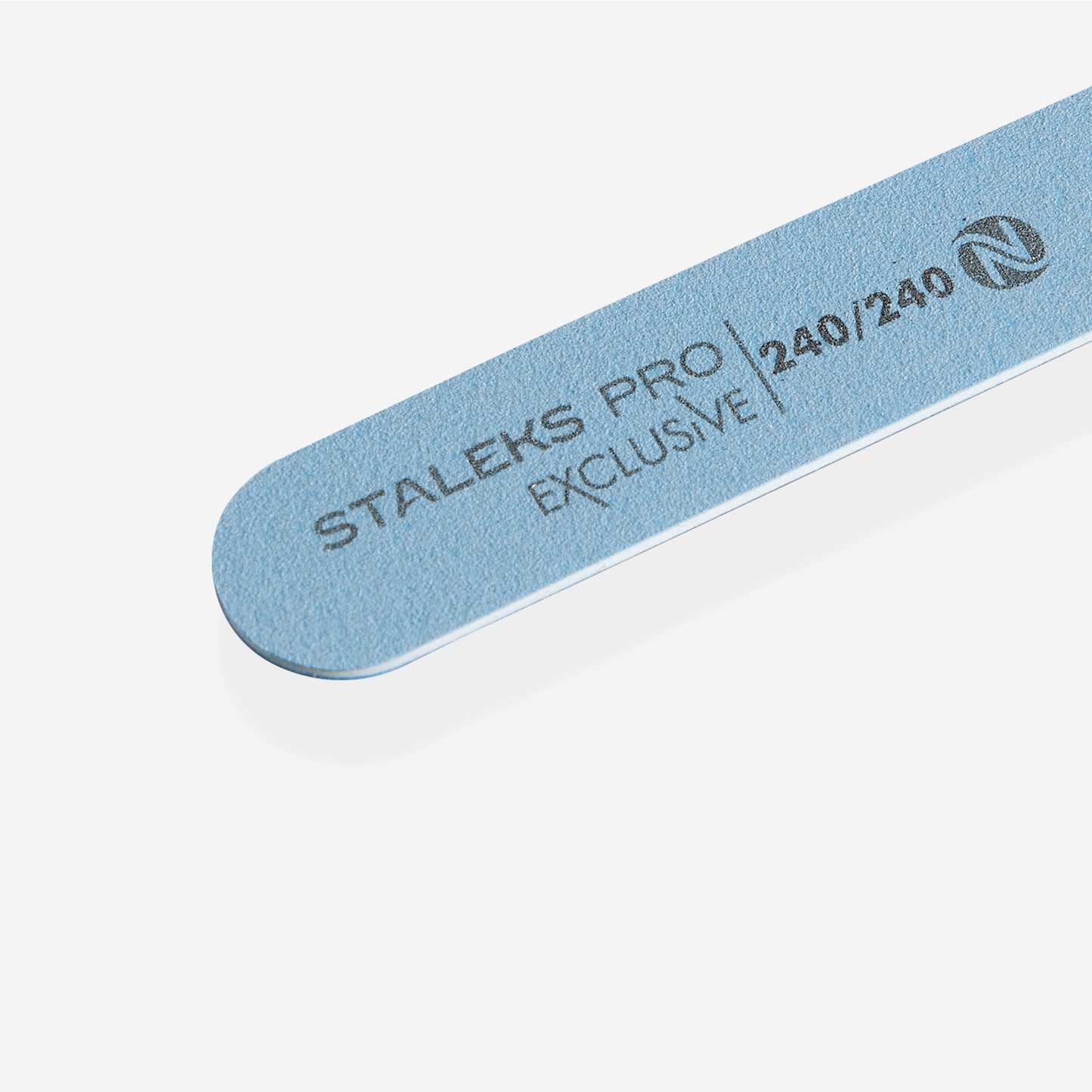 Mineral straight nail file EXCLUSIVE without foam 240/240 grit