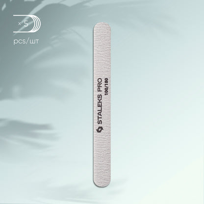 Set mineral straight nail file SMART 100/180 grit (5pc.)