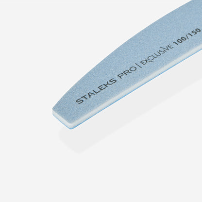 Mineral crescent nail file EXCLUSIVE 100/150 grit