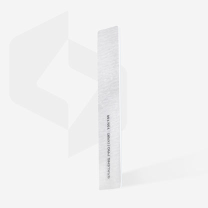 Mineral broad straight nail file EXPERT 100/100 grit