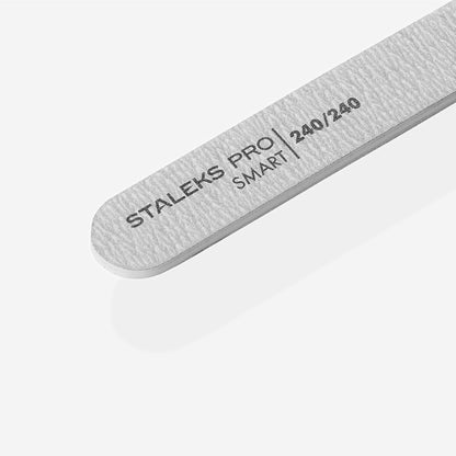 Set mineral straight nail file SMART 240/240 grit, (5 pc.)