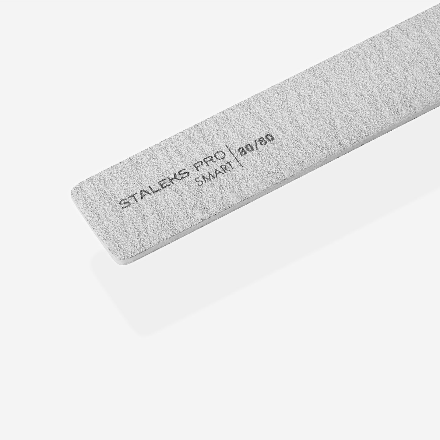 Mineral broad straight nail file SMART 80/80 grit, (5 pcs.), set