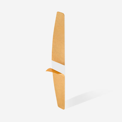 White disposable files for crescent nail file (soft base) Staleks Pro Expert 40, 180 grit (30 pcs) image 2