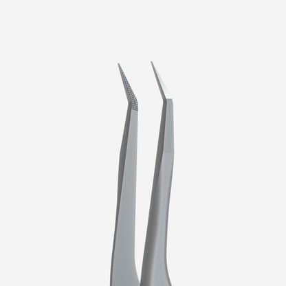 Professional eyelash tweezers with fiber tips EXPERT 45 TYPE 8 (mini L) image 2