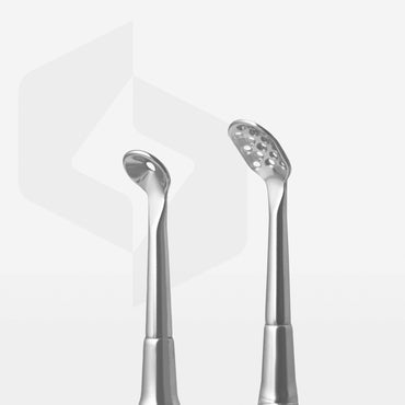 Beauty care double-ended spoon EXPERT 20 TYPE 1 (UNO and oval with 15 holes) image 1