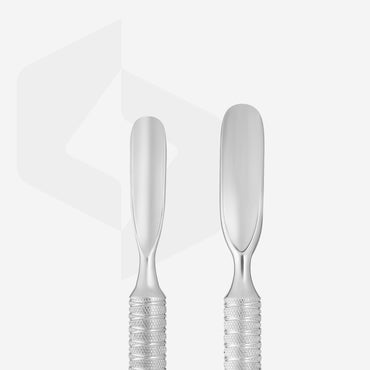 Cuticle pusher EXPERT 30 TYPE 1 (rounded broad pusher and rounded pusher) image 1