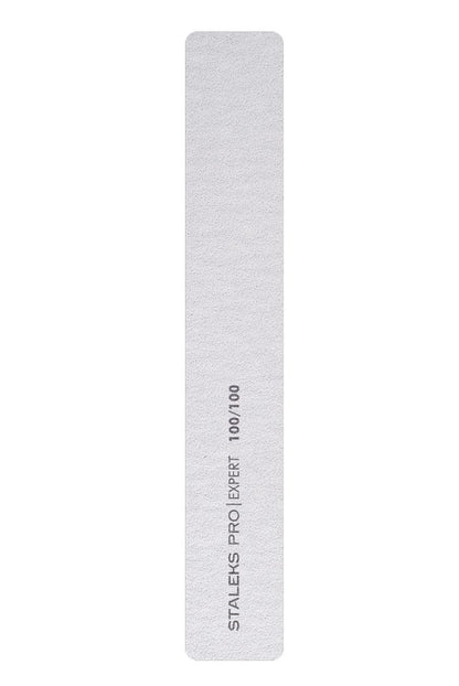 Mineral broad straight nail file EXPERT 100/100 grit image 0