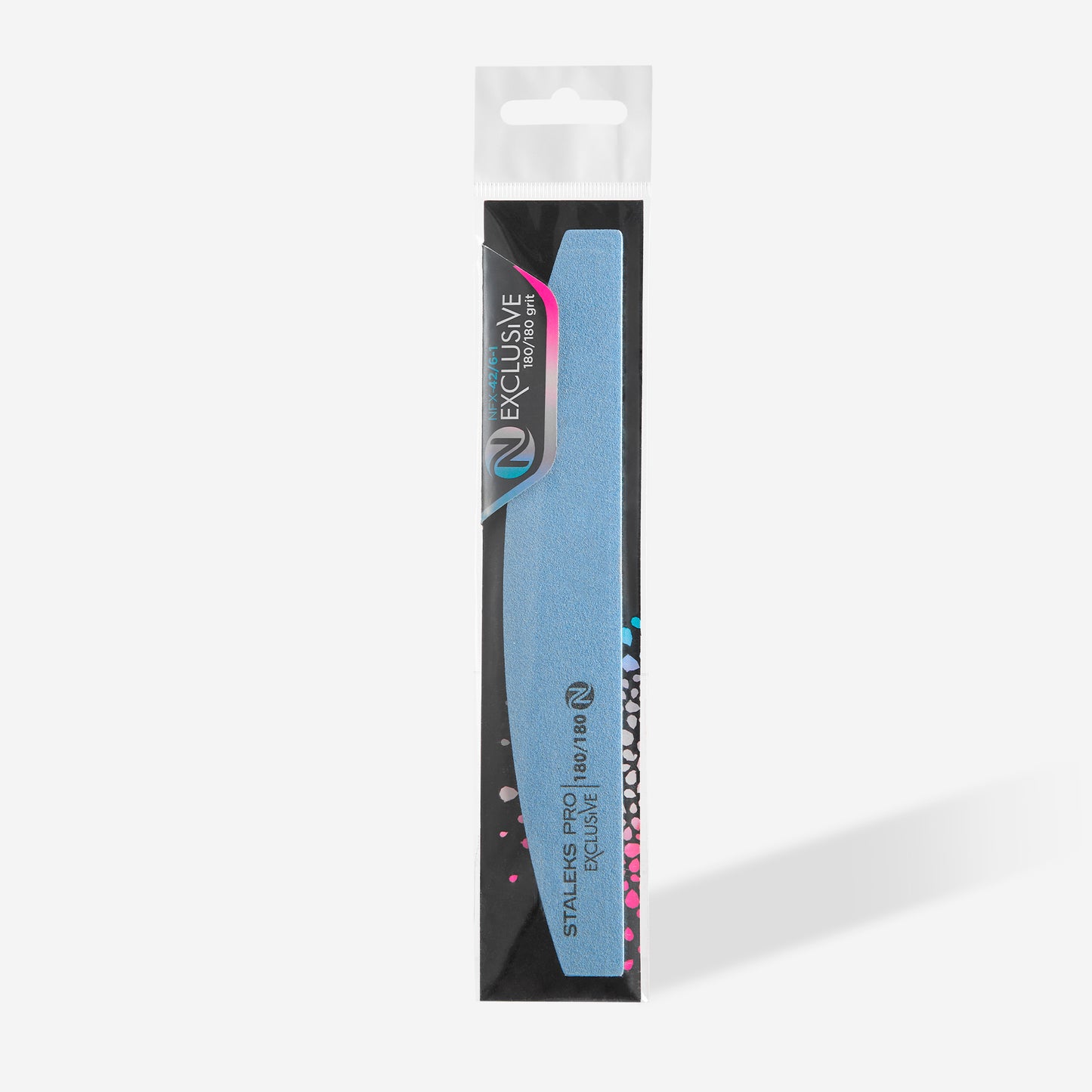 Mineral crescent nail file EXCLUSIVE without foam 180/180 grit
