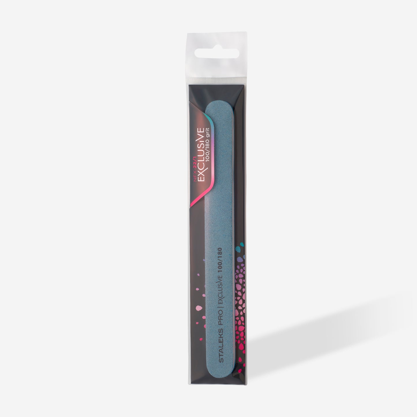 Mineral straight nail file EXCLUSIVE 100/180 grit