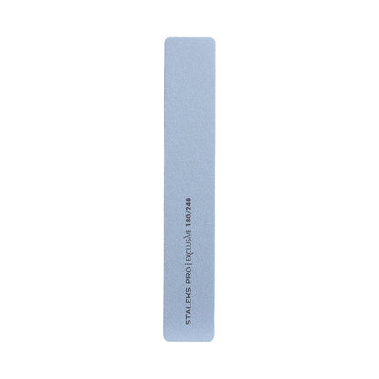 Mineral broad straight nail file EXCLUSIVE 180/240 grit image 0