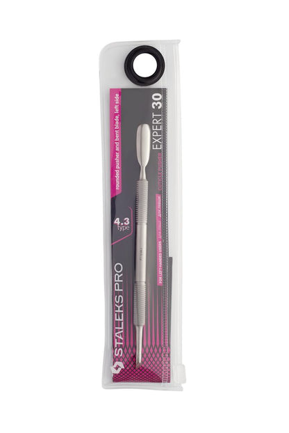 Cuticle pusher EXPERT 30 TYPE 4.3 (rounded pusher and bent blade, left side) image 5