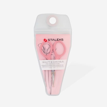 Pink cuticle scissors BEAUTY &amp; CARE 11 TYPE 1 image 5