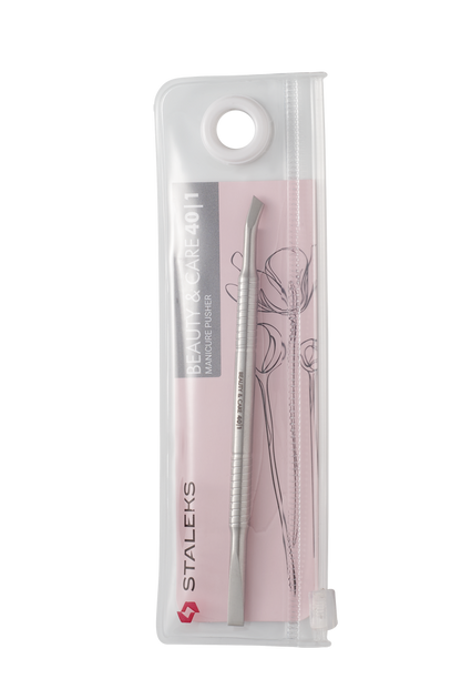 Cuticle pusher BEAUTY &amp; CARE 40 TYPE 1 (rectangular pusher and blade) image 5
