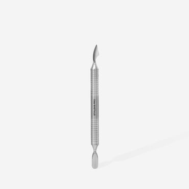 Hollow manicure pusher EXPERT 100 TYPE 3 (rounded pusher + cleaner) image 1