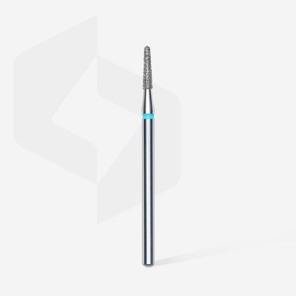 Diamond nail drill bit, "frustum", blue, head diameter 1.8 mm/ working part 8 mm (6 pcs) image 1