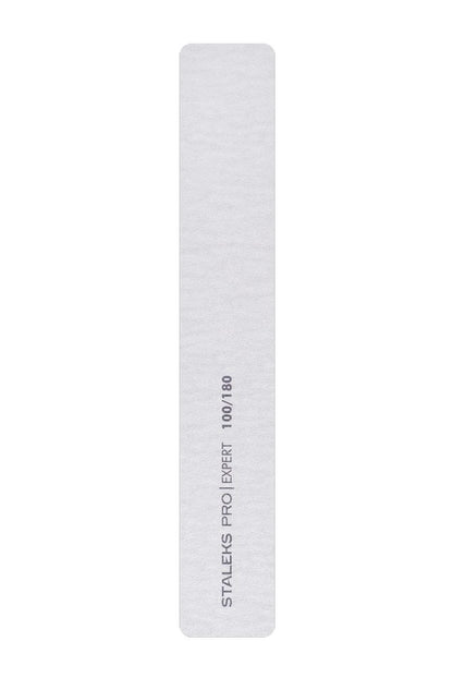 Mineral broad straight nail file EXPERT 100/180 grit image 0