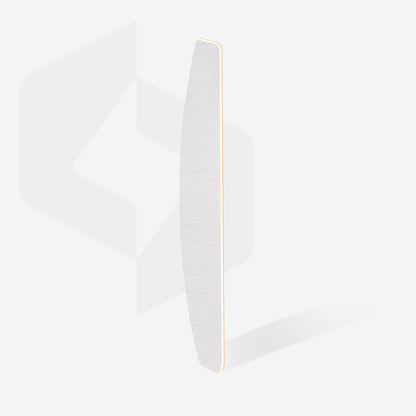 White disposable files for crescent nail file (soft base) Staleks Pro Expert 40, 150 grit (30 pcs) image 1