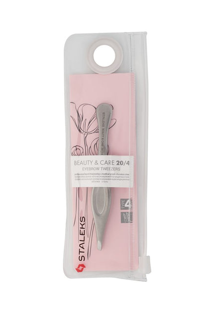 Eyebrow tweezers BEAUTY &amp; CARE 20 TYPE 4 (slant) image 4