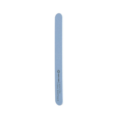 Mineral straight nail file EXCLUSIVE without foam 180/240 grit image 1