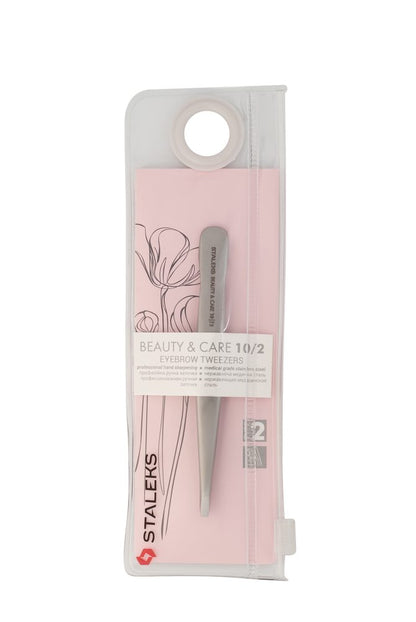 Eyebrow tweezers BEAUTY &amp; CARE 10 TYPE 2 (straight) image 4