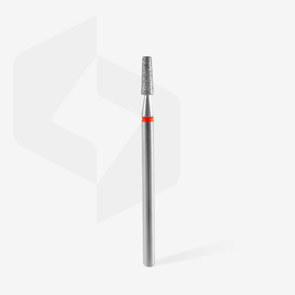 Diamond nail drill bit frustum red EXPERT head diameter 2,5 mm / working part 8 mm image 1