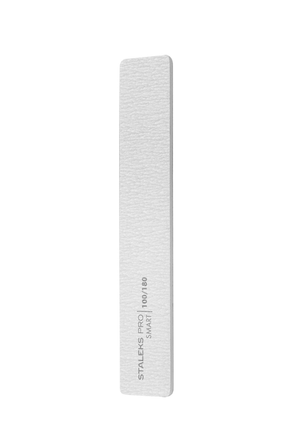 Mineral broad straight nail file SMART 100/180 grit, (5 pcs.), set image 0