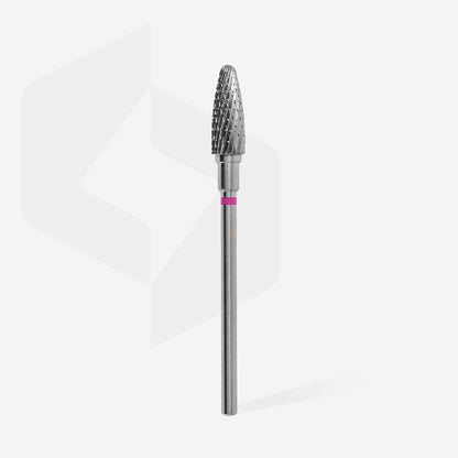 Carbide nail drill bit, “corn”, purple, head diameter 5 mm / working part 13 mm image 1
