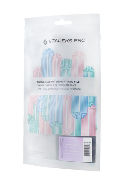 Replaceable abrasive kit for straight file EXPERT 22 240 grit (50 pcs) image 1