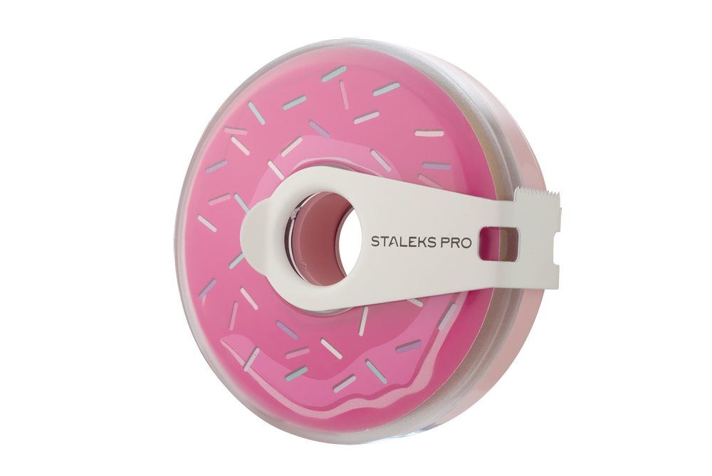 Nail file refill roll in a plastic case Bobbinail STALEKS PRO 150 grit  (7meters) image 0