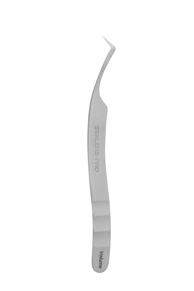 Professional eyelash tweezers EXPERT 41 TYPE 2 (L-shaped,40') image 3