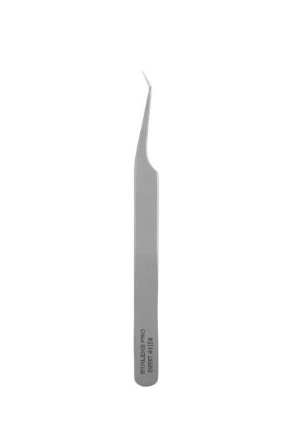 Professional eyelash tweezers EXPERT 41 TYPE 8 (Mini L,70') image 3