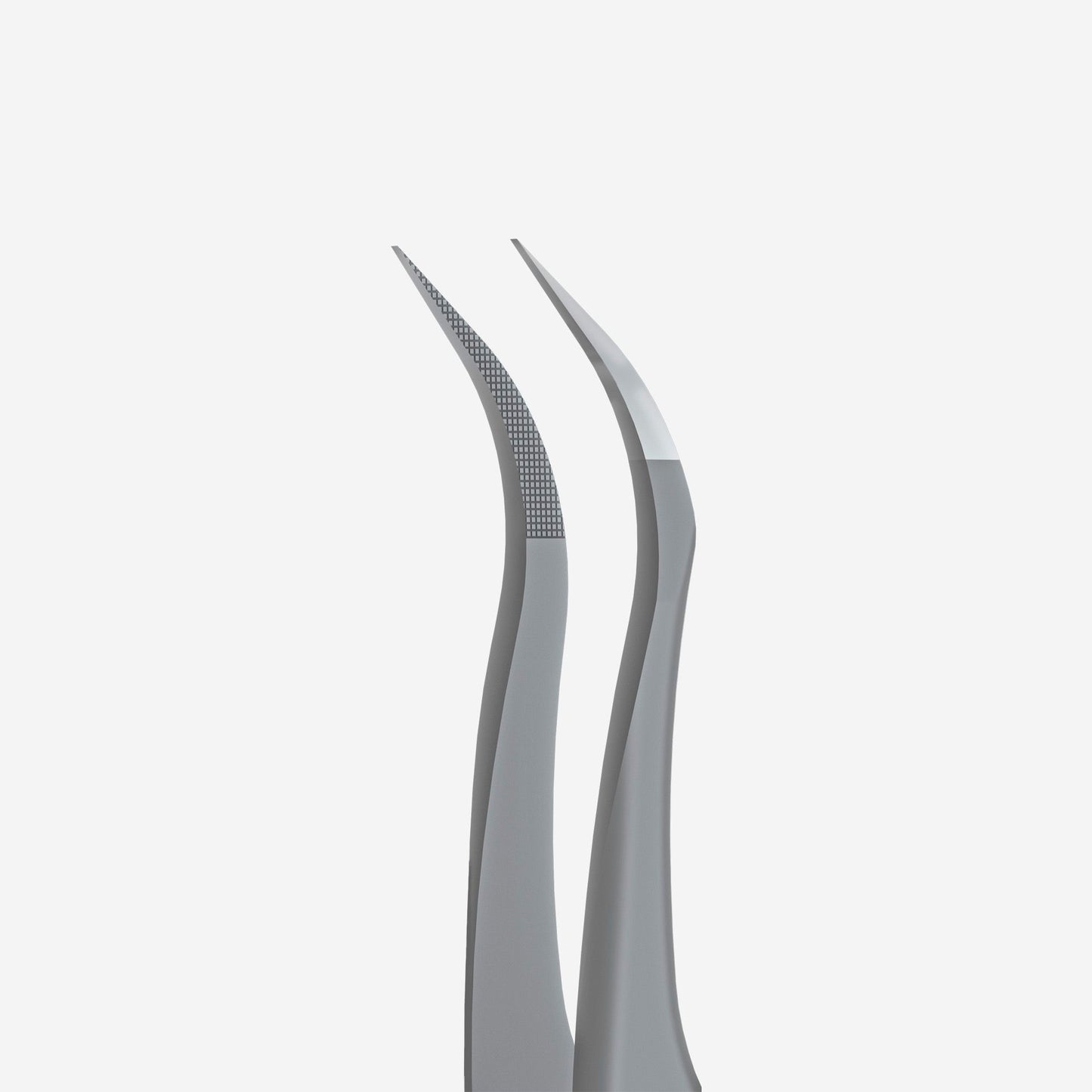 Professional eyelash tweezers with fiber tips EXPERT 45 TYPE 1 (curved) image 2