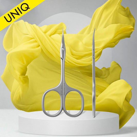 Professional cuticle scissors “Ballerina” UNIQ 10 TYPE 3 image 0