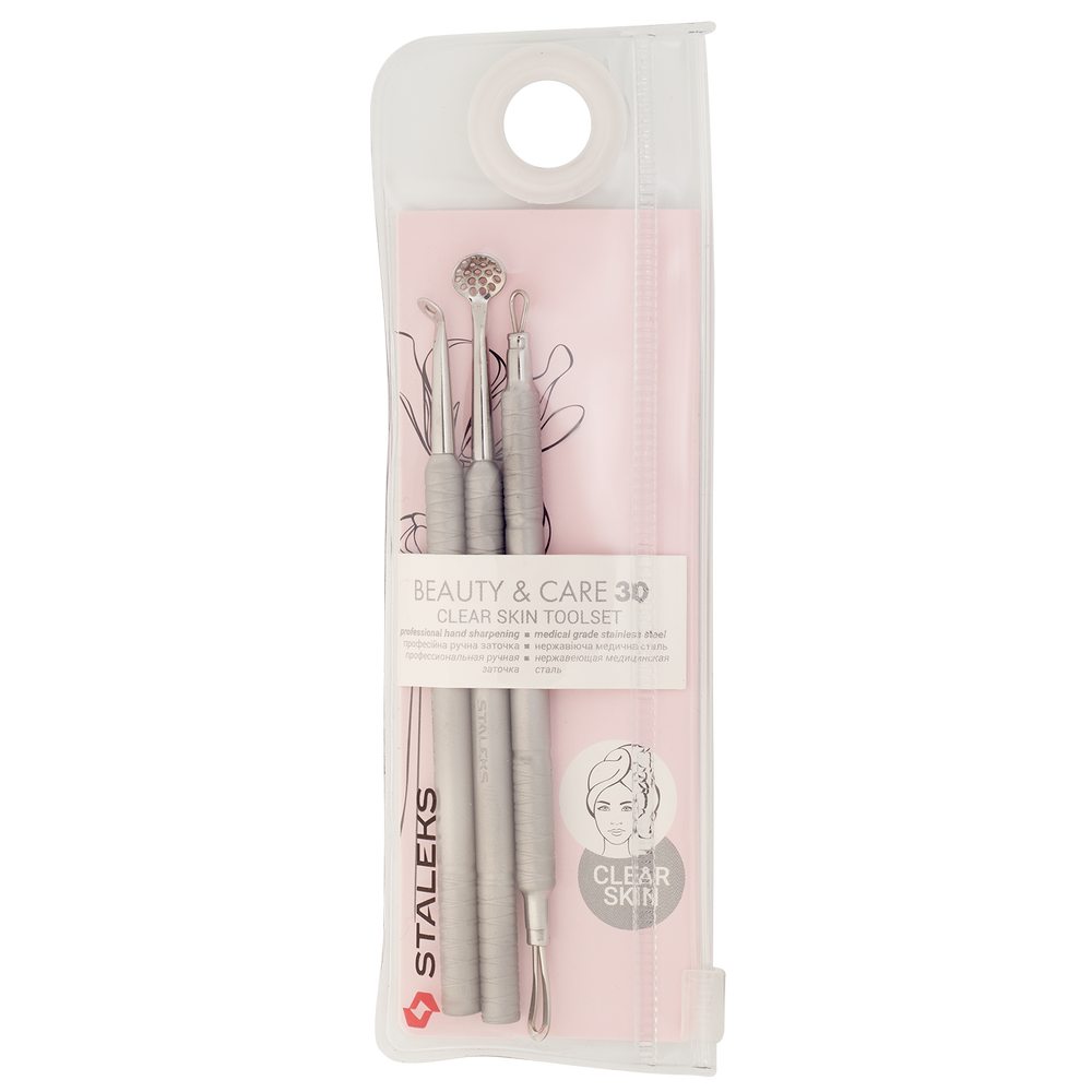 Clear Skin toolset BEAUTY &amp; CARE 30 (uno,round with 19 holes, loop) image 5