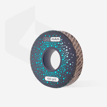 Refill roll for nail file papmAm EXCLUSIVE (without plastic case) STALEKS PRO 100 grit  (7meters) image 1