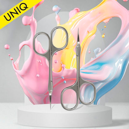 Professional cuticle scissors “Asymmetric” UNIQ 20 TYPE 4 image 0