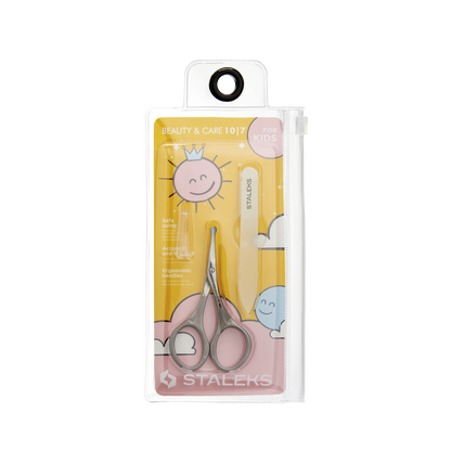 Set of matte scissors for children + nail file BEAUTY &amp; CARE 10 TYPE 7 image 6