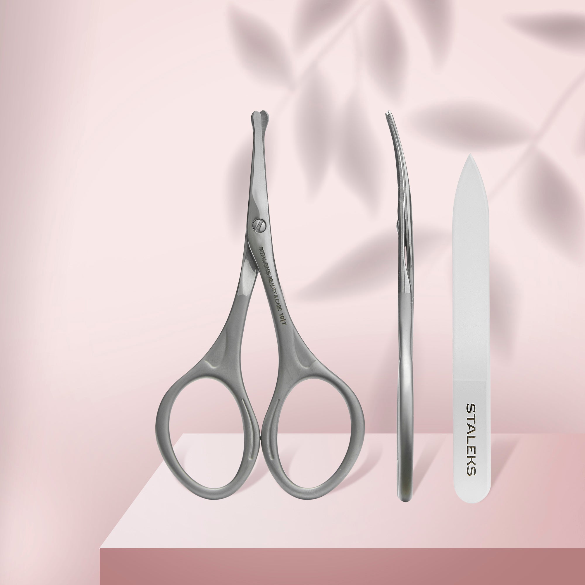Set of matte scissors for children + nail file BEAUTY &amp; CARE 10 TYPE 7 image 0