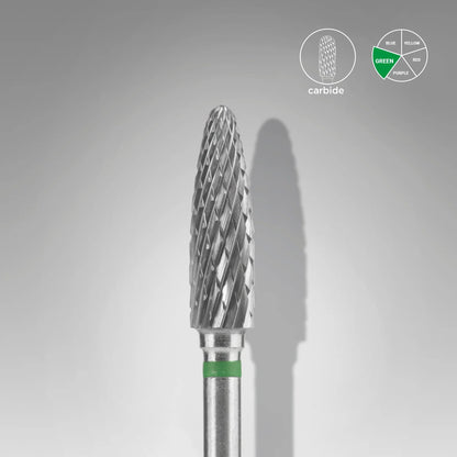 Carbide Nail Drill Bit Corn Green EXPERT Head Diameter 4 Mm / Working Part 14 Mm image 0