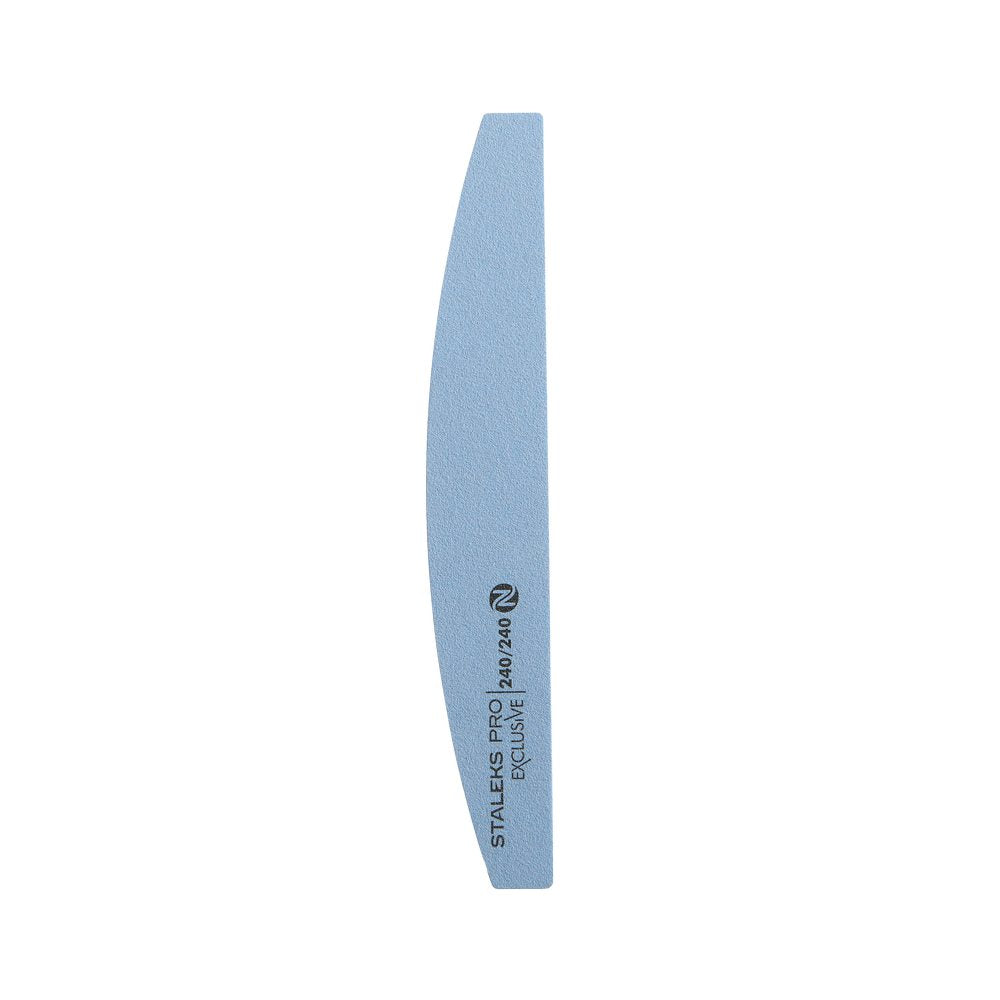 Mineral crescent nail file EXCLUSIVE without foam 240/240 grit image 0