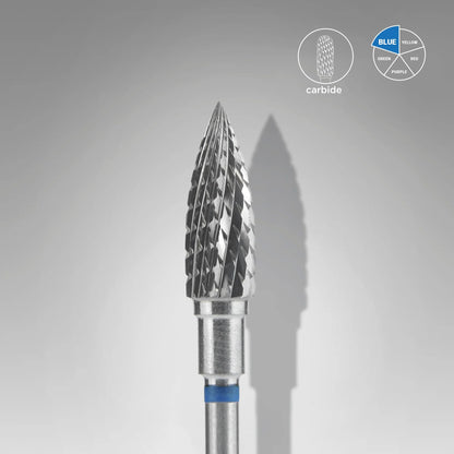 Carbide Nail Drill Bit Flame Blue EXPERT Head Diameter 5 Mm / Working Part 13,5 Mm image 0