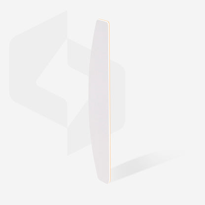 White disposable files for crescent nail file (soft base) Staleks Pro Expert 40, 240 grit (30 pcs) image 1