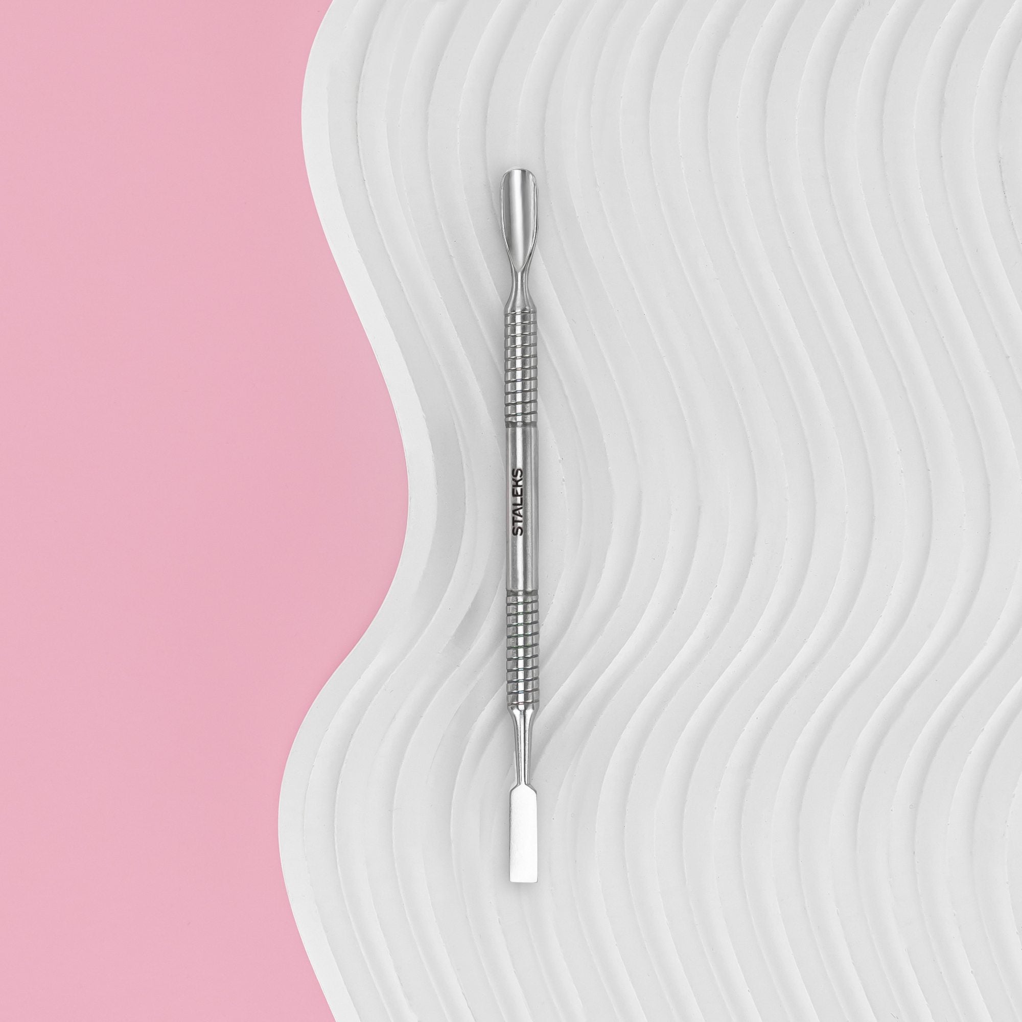 Cuticle pusher BEAUTY &amp; CARE 30 TYPE 2 (rounded pusher and rectangular pusher) image 0